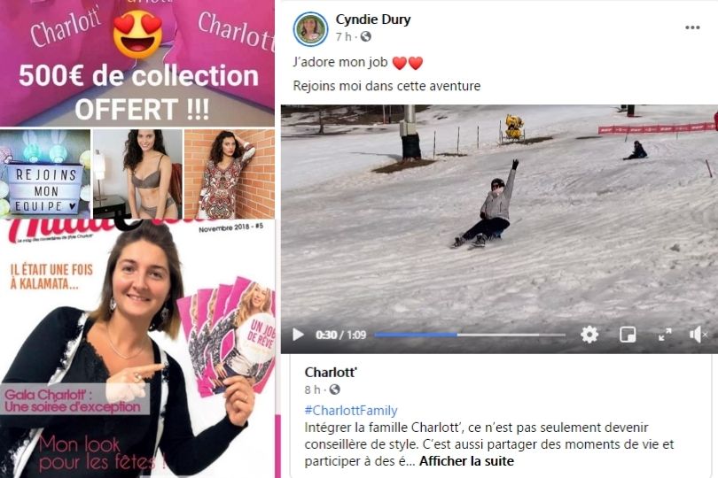 Cyndie VDI et recruteuse Charlott'