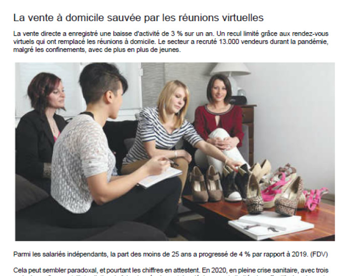 Charlott' dans Les Echos