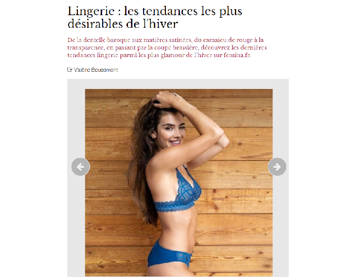 Charlott' sur Femina.fr