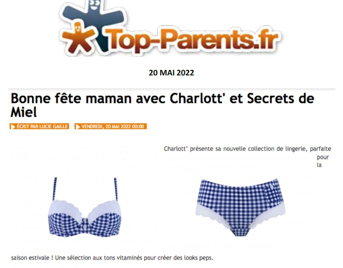 Charlott' dans Top-Parents.fr