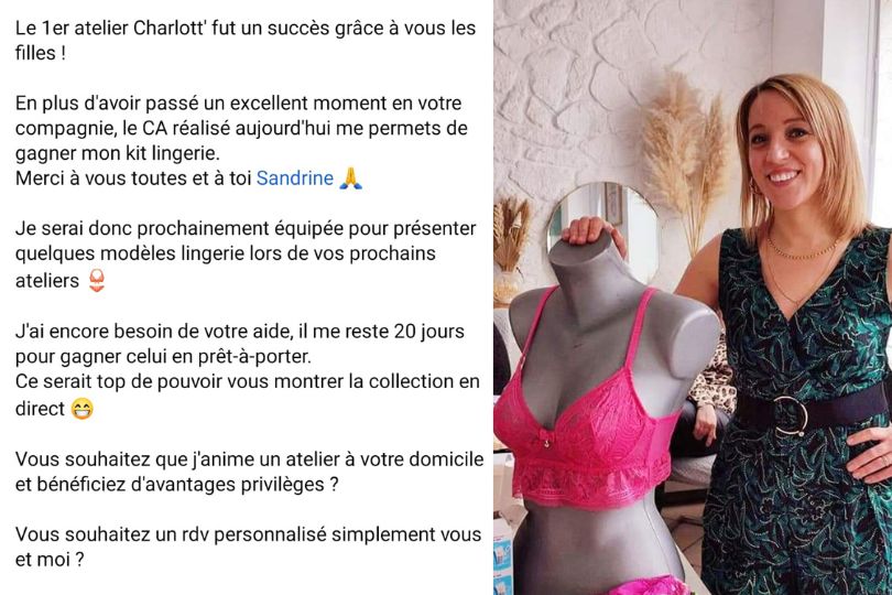 Le premier shopping privé à domicile de Sabrina, un succès